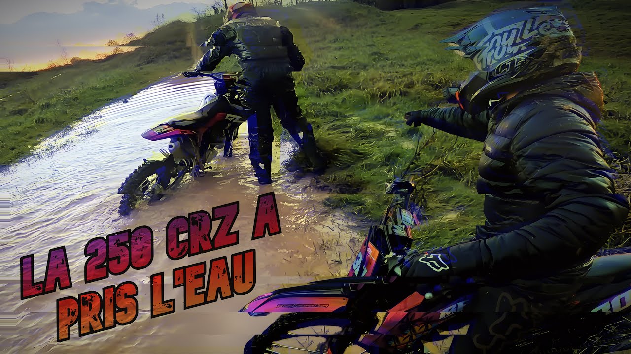 LA 250 CRZ A PRIS L'EAU