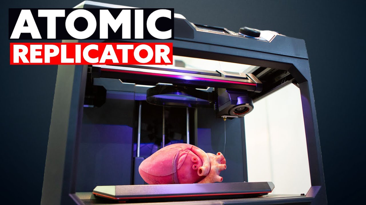 Atomic Replicators: The Future of 3D Printing