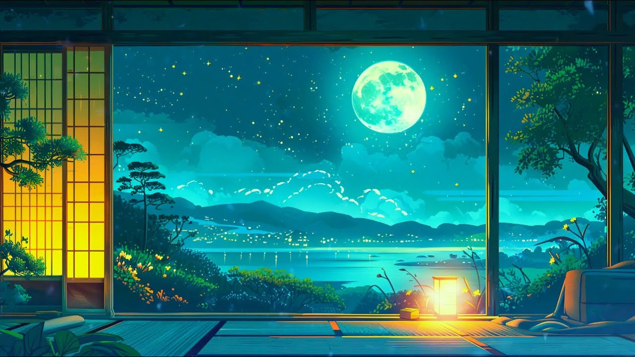 🔴 cozy ambience radio 🌙 sounds to relax / study / sleep