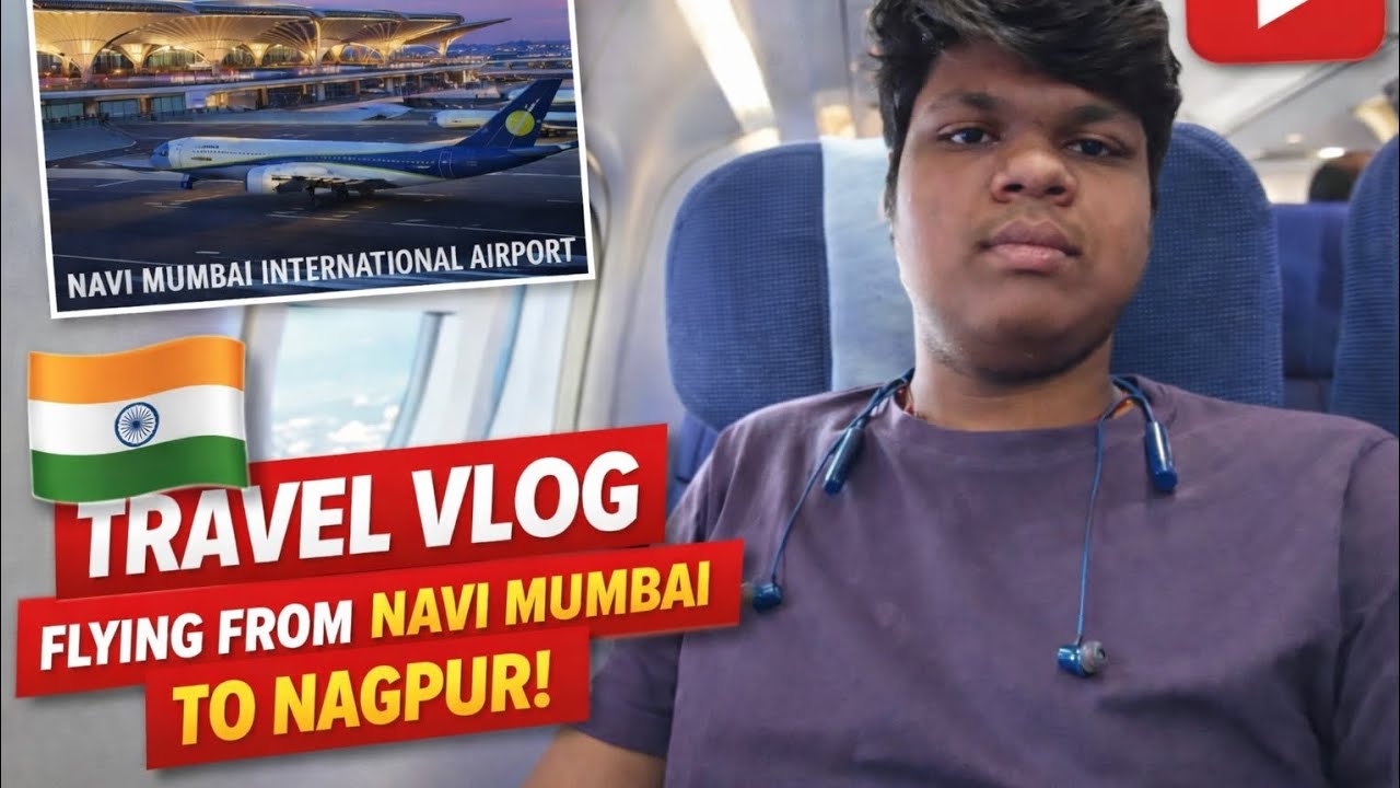 Flying from India's new Navi Mumbai international airport || good but unfinished 