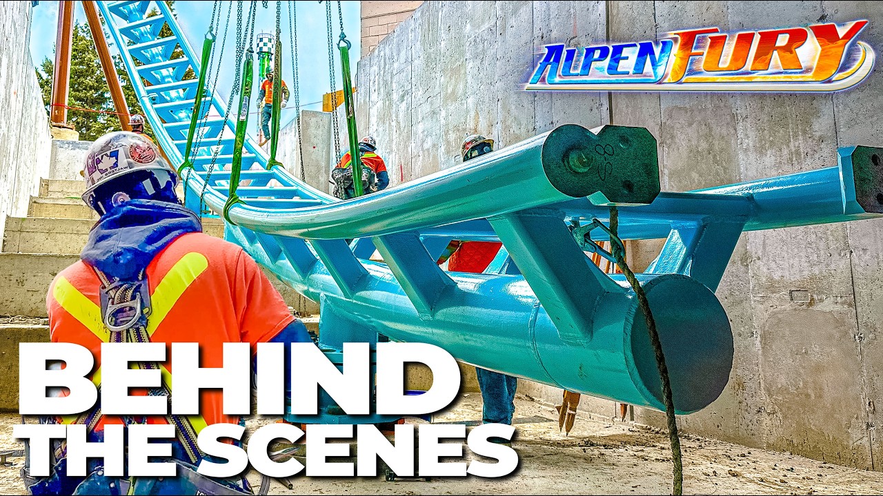 Building a Roller Coaster: Behind the Scenes - AlpenFury at Canada's Wonderland - Episode 2
