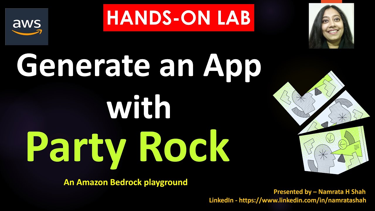 AWS Hands-on-lab  - Generate an App with PartyRock