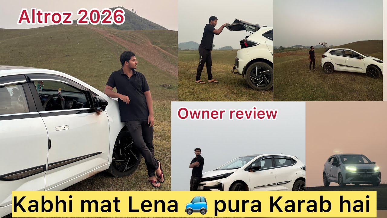 Tata altroz  owner review 2026 #tataaltrozcar #autocar #altrozfacelift 