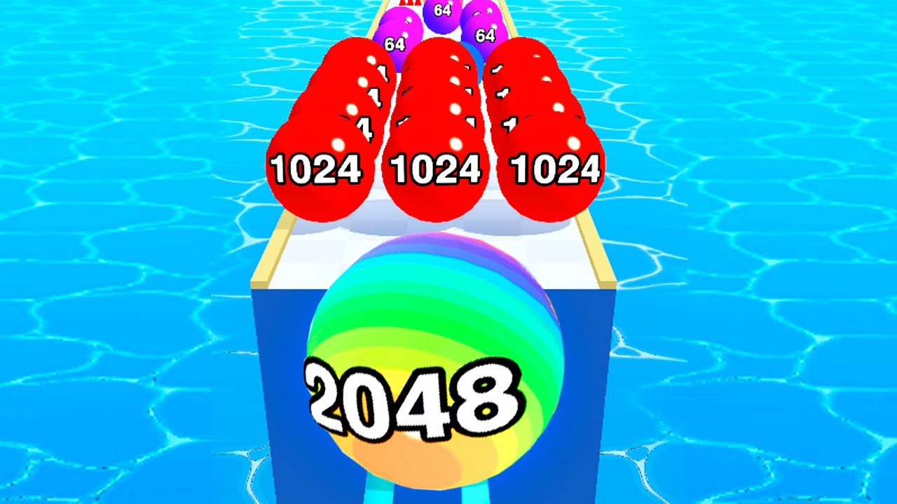 Run Ball 3D - Ball Run 2048 Game Level 1-30