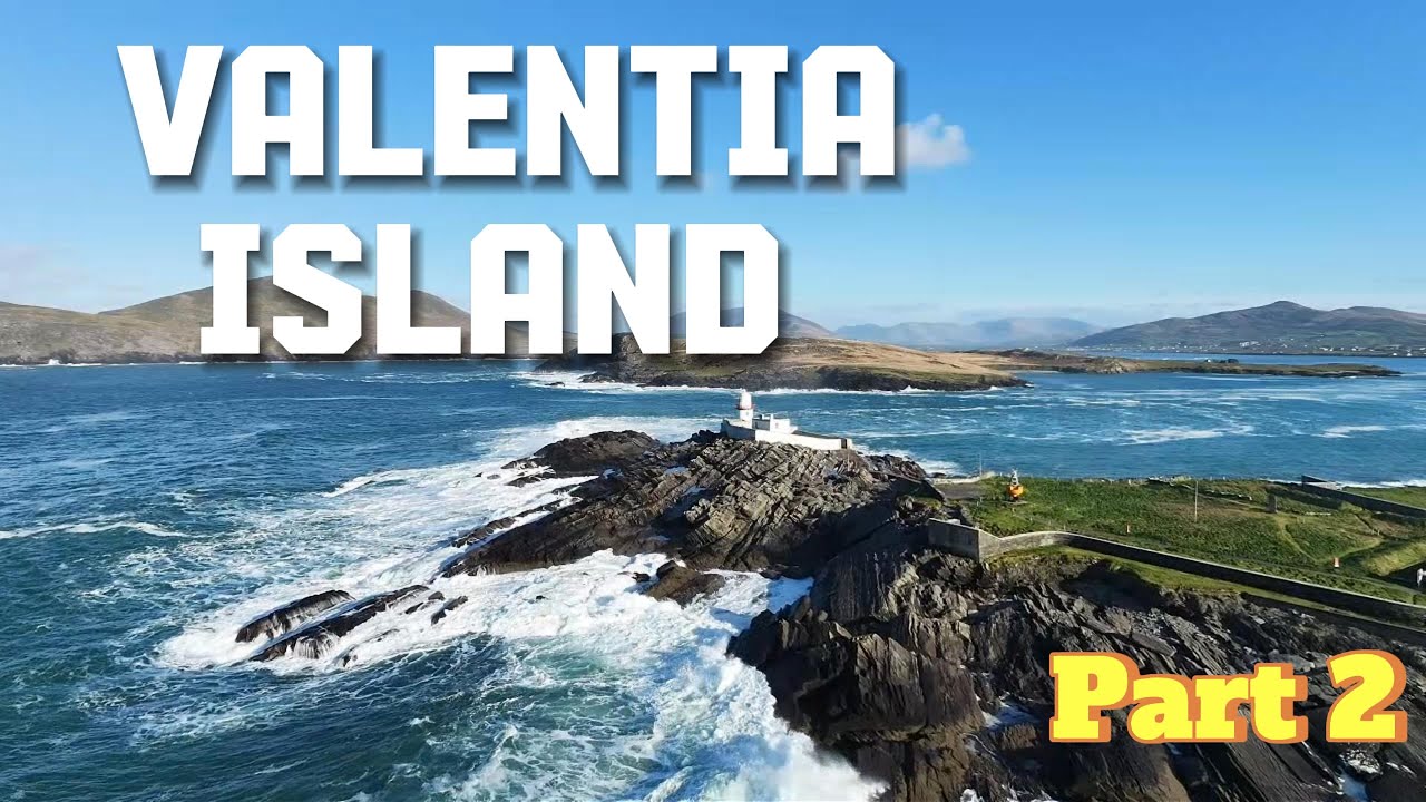 Valentia Island (Part 2) | Suzuki V-Strom 650 POV + Drone 4K | Exploring Iconic Spots