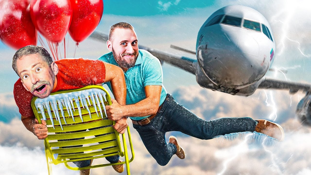 Der Mann, der mit seinem Gartenstuhl flog