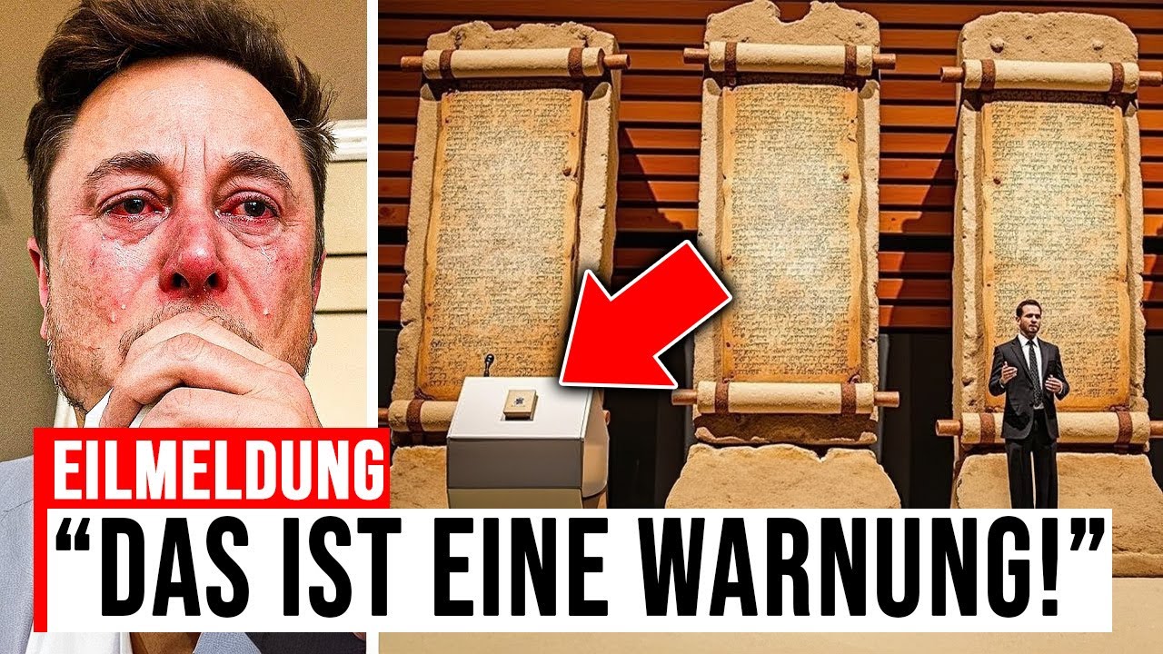 Forscher FASSUNGSLOS: KI DECKT GEHEIMNIS Der Toten-Meer-Schriftrollen auf!