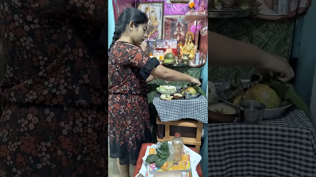 আজ আমরা শিব পুজো করলাম ❤️🙏🏻#viral #minivlog #bengalvlogger #viralvideo 