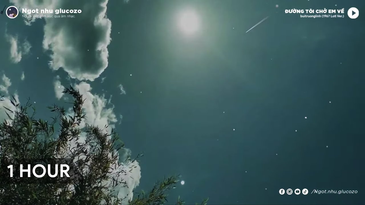 Đường Tôi Chở Em Về (1 Hour Lofi Ver.) - buitruonglinh  \\ Ngọt như glucozo