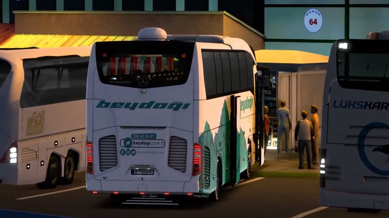 ETS 2 // TRAVEGO OTOBÜS YOLCULUĞU ANKARA-MALATYA SEFERİ - MALATYA BEYDAĞI TURİZM