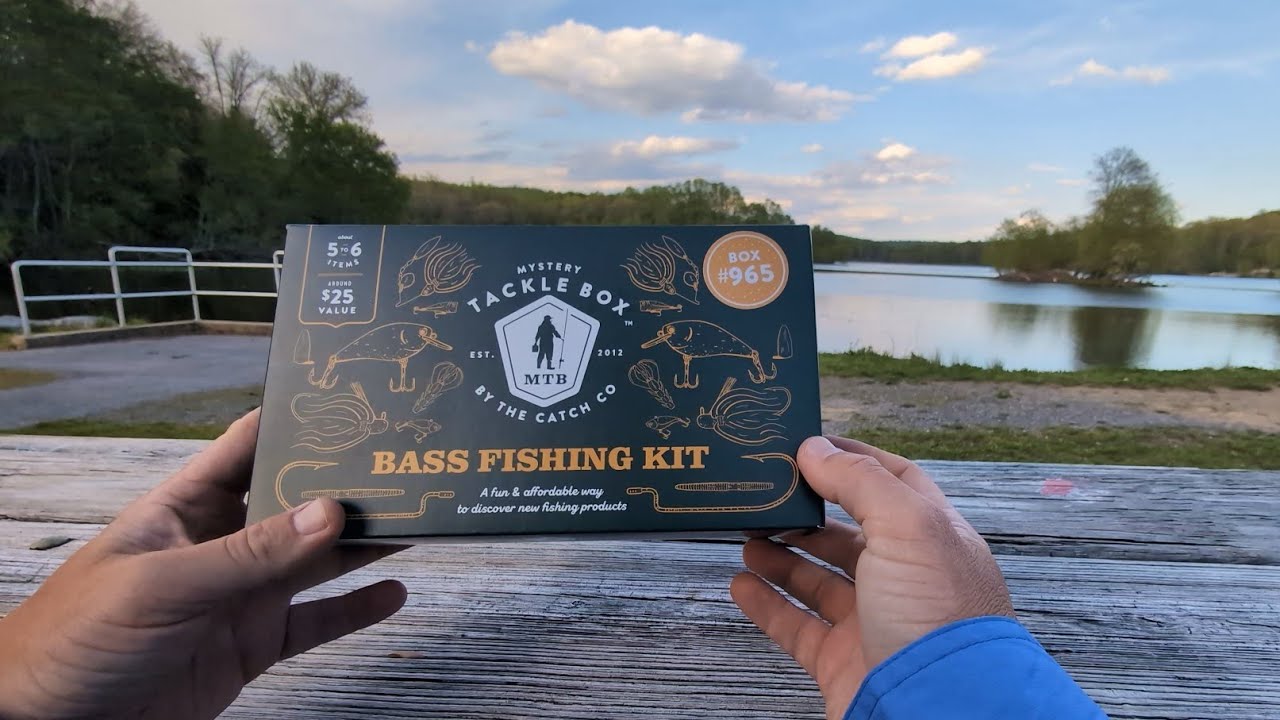 Unboxing Mystery Tackle Box Bass Fishing Kit 965 (ASMR)