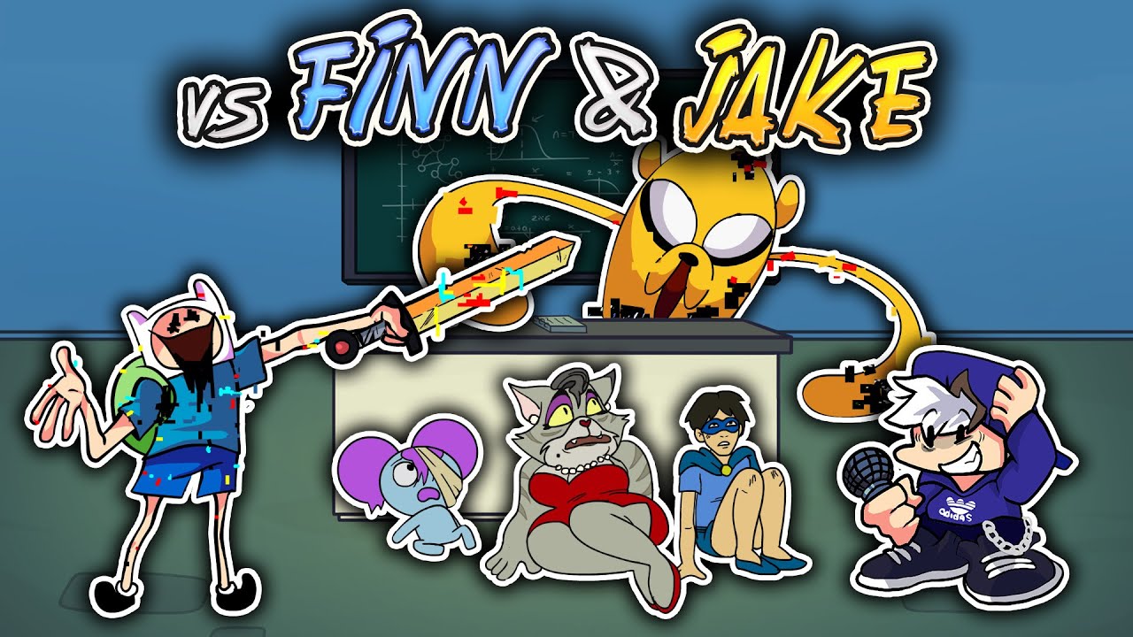 VUELVE CARTOON NETWORK EN VERSI&Oacute;N PIBBY / Friday Night Funkin' VS Finn & Jake (CN TAKEOVER)