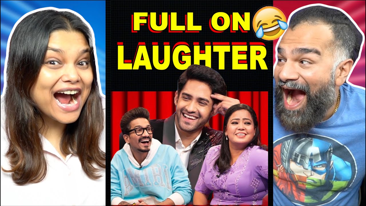 Bharti Singh & Harssh Limbachiyaa  on Thugesh Show  Reaction
