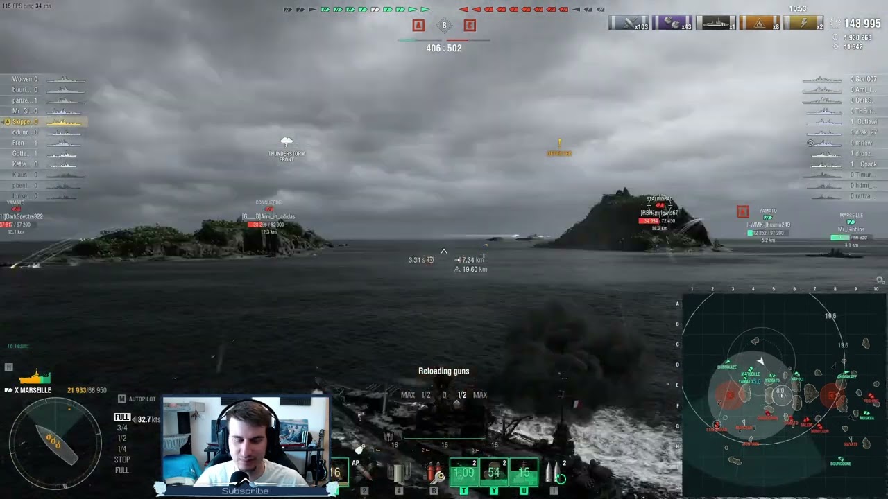 MARSEILLE EU RECORD DAMAGE - World of Warships