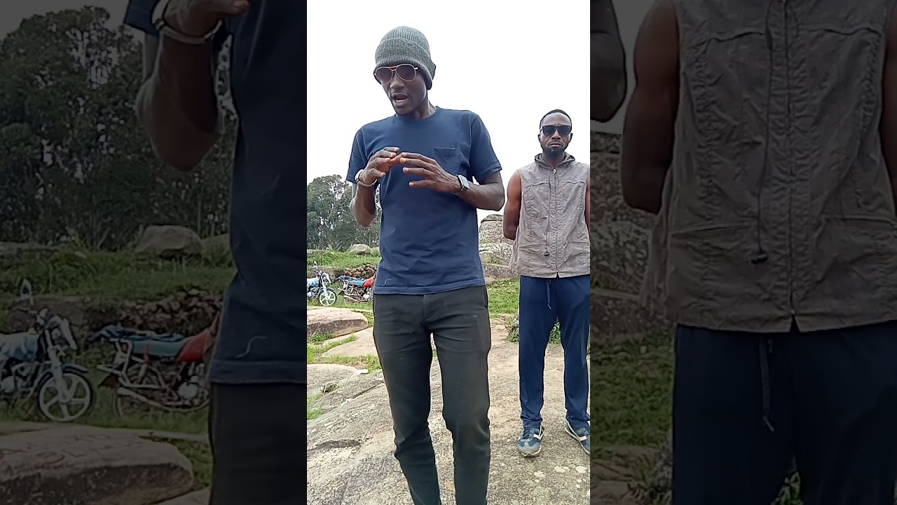 Gembu, Taraba. Tourguide explains history of the mambilla plateau. Great insight