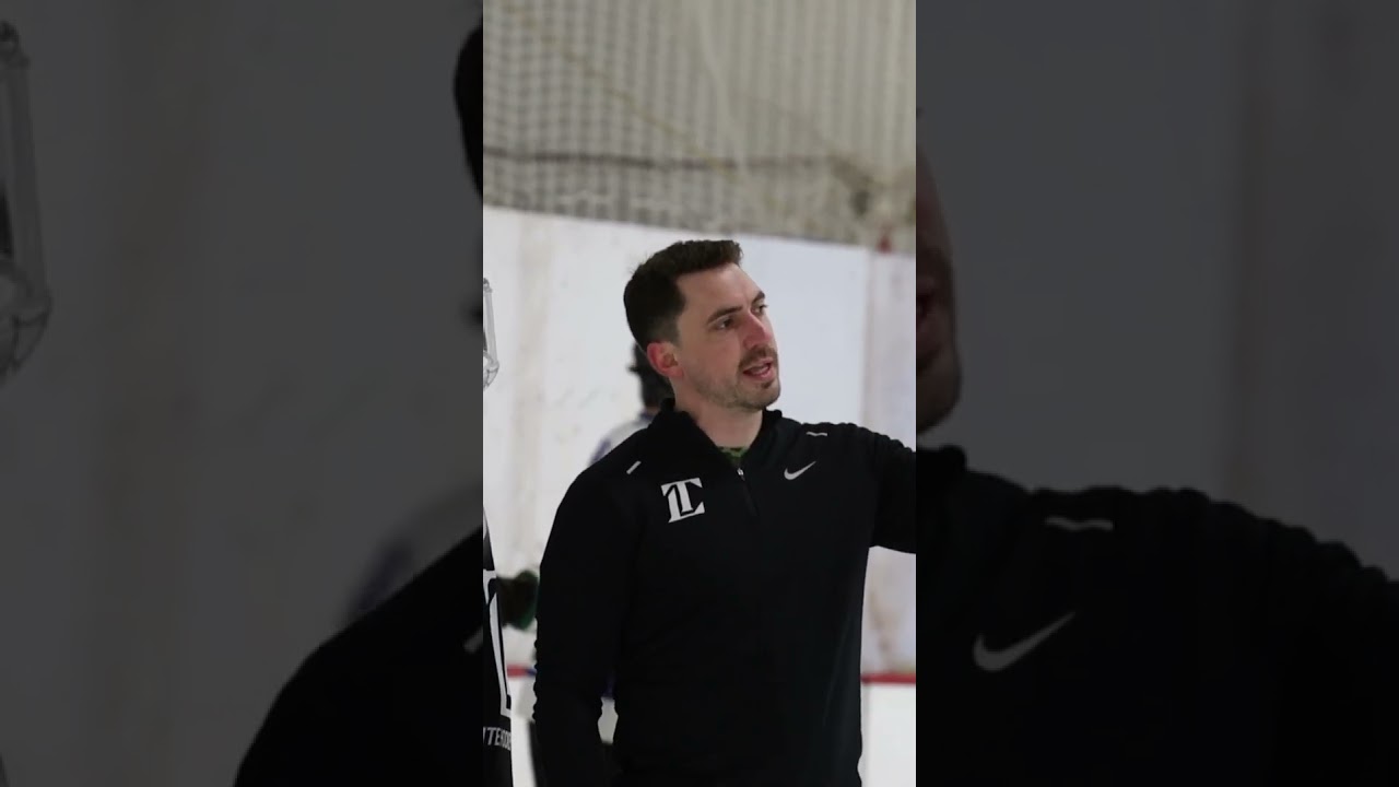 Mic&rsquo;d Up training with NCAA D1 Player Micky Burns🎤🏒 #hockey #micdup #funny
