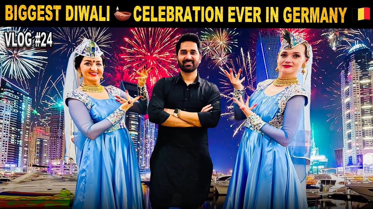 GERMANY'S BIGGEST Diwali Celebration EVER! | New Vlog | Watch Now | Raman Arora | Latest Vlog
