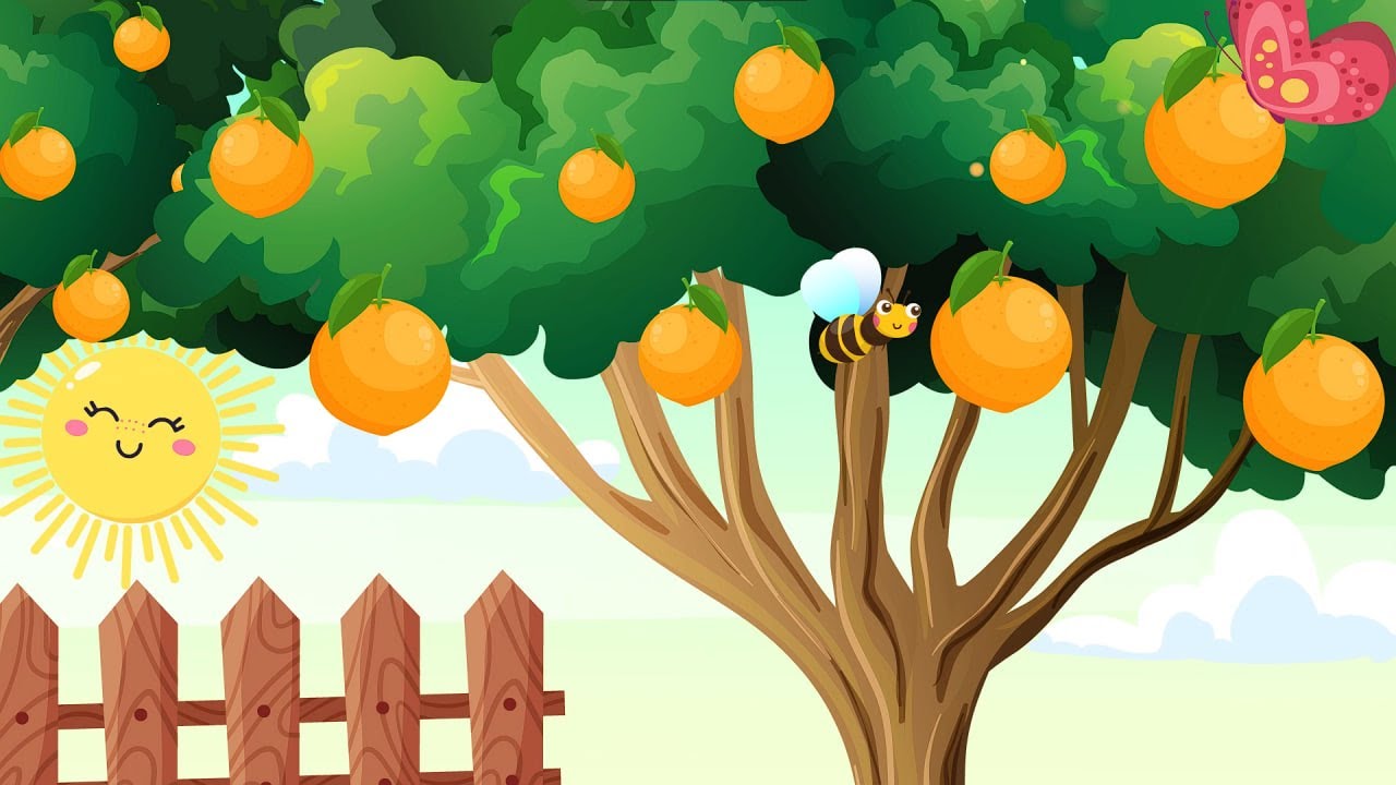 O Portocală - c&acirc;ntece animate pentru copii de la Clopoțelul Magic