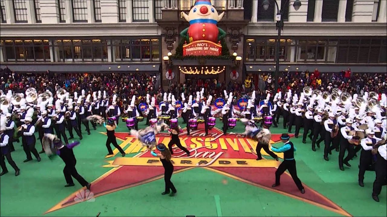 Western Carolina University at Macy's parade 2014