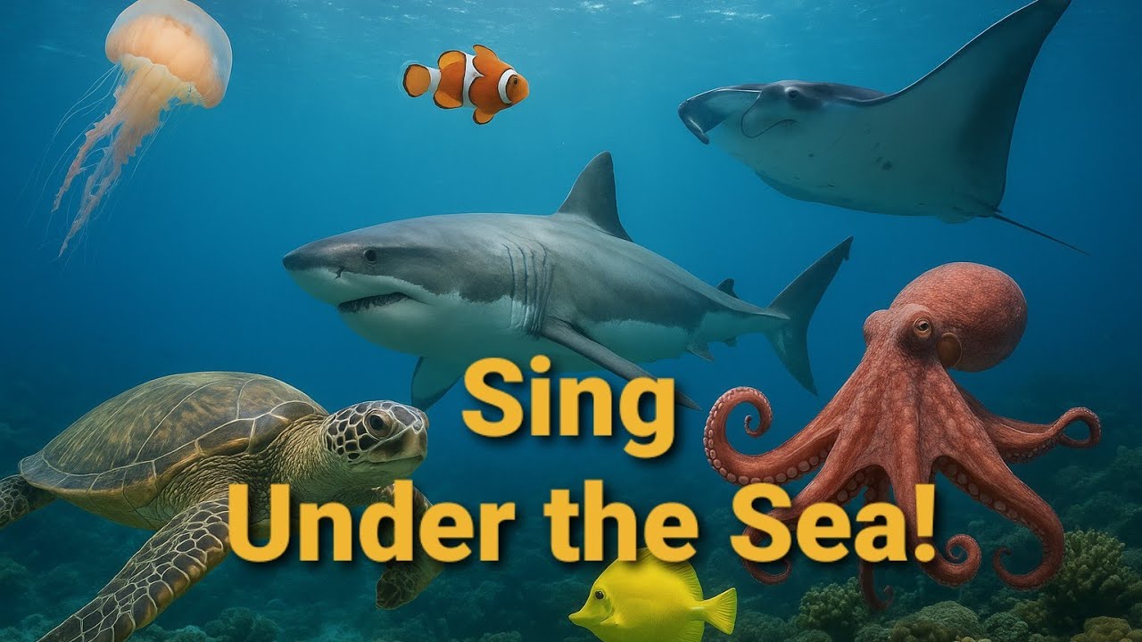 🐳 Under The Sea Music Adventure for Toddlers 