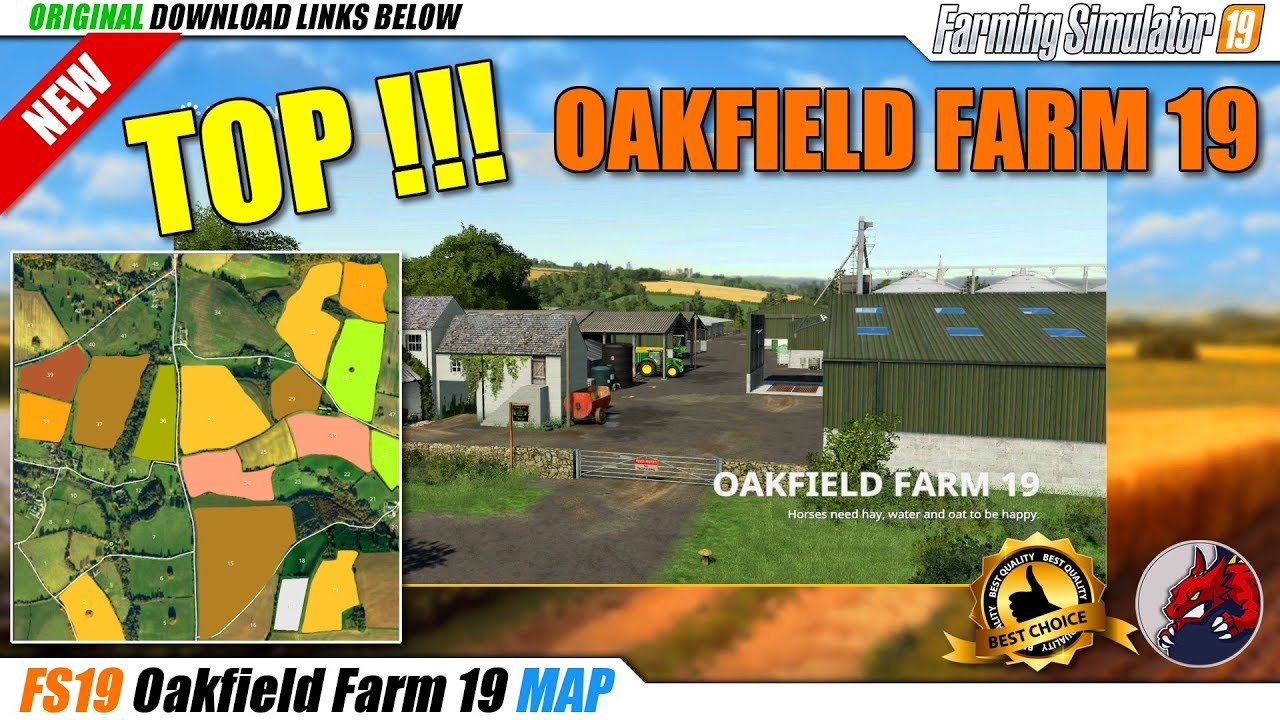 FS19 | Oakfield Farm 19 MAP - review