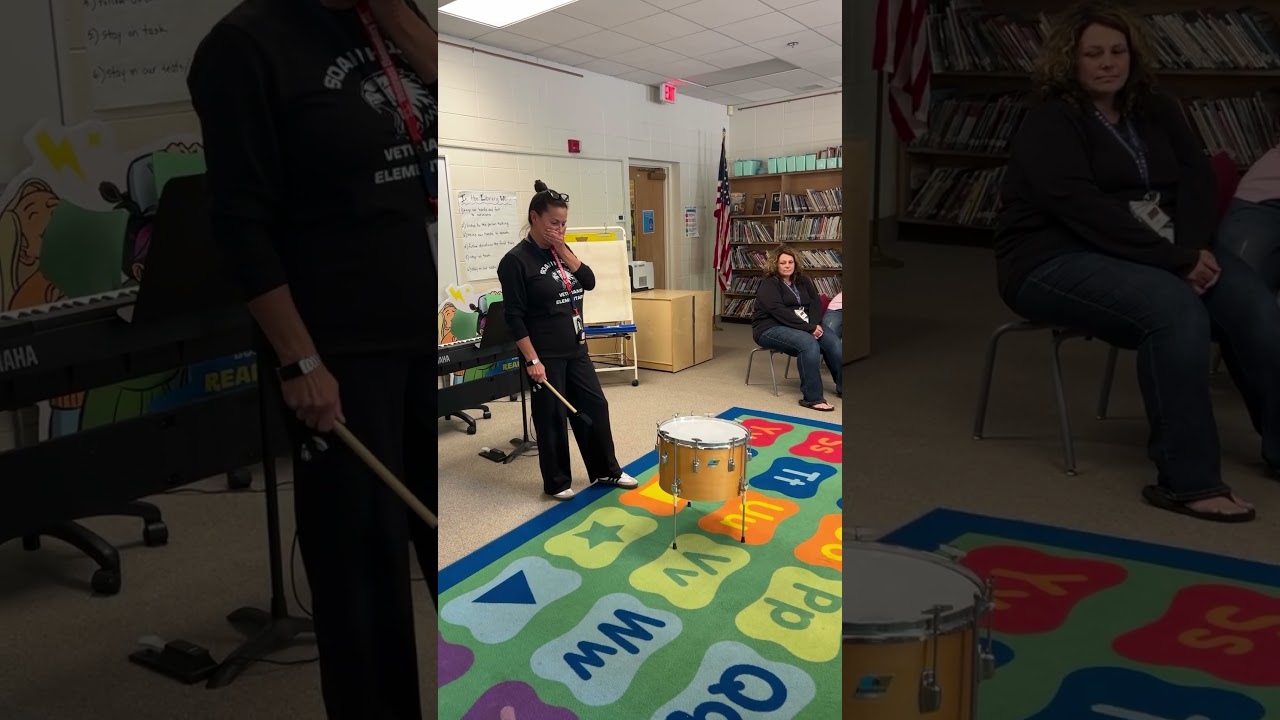 Whitney Houston Challenge with staff