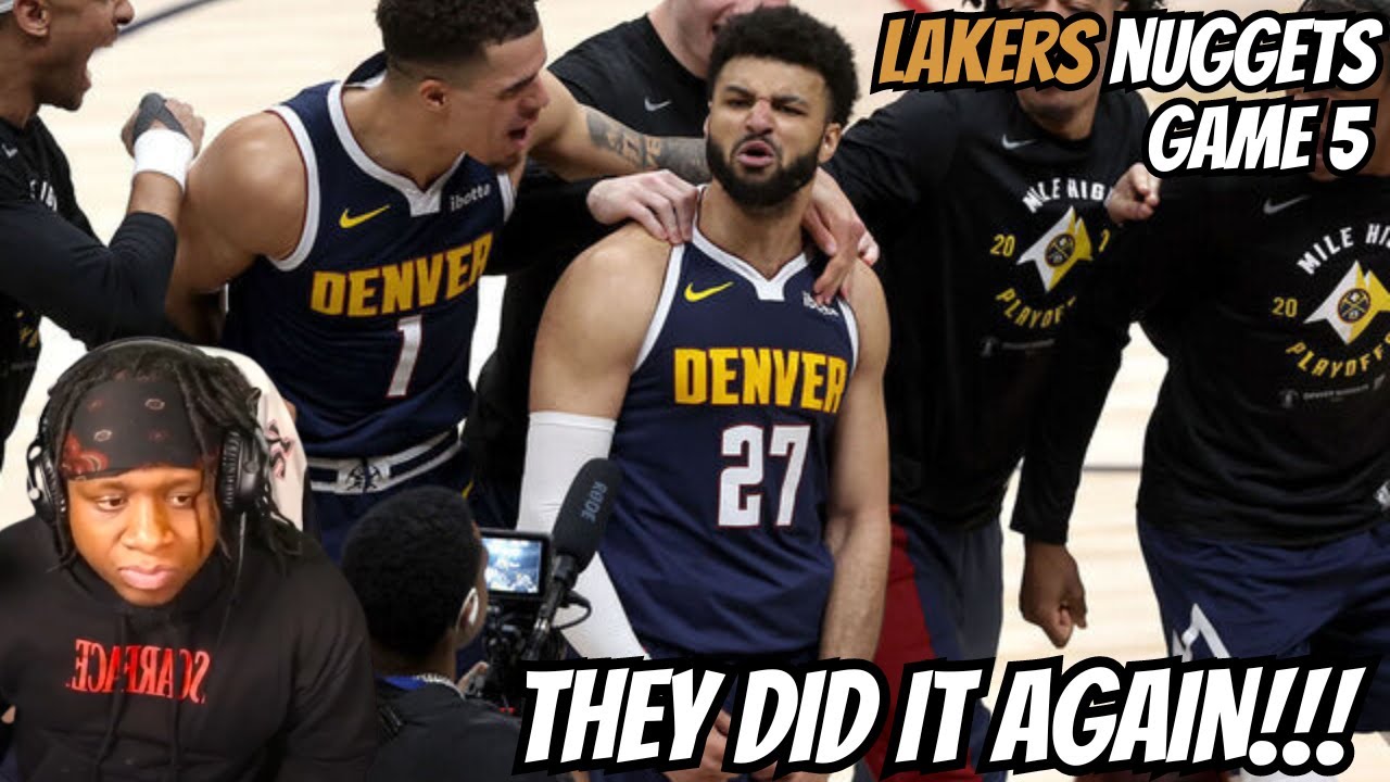 REACTING TO Los Angeles Lakers vs Denver Nuggets Game 5
