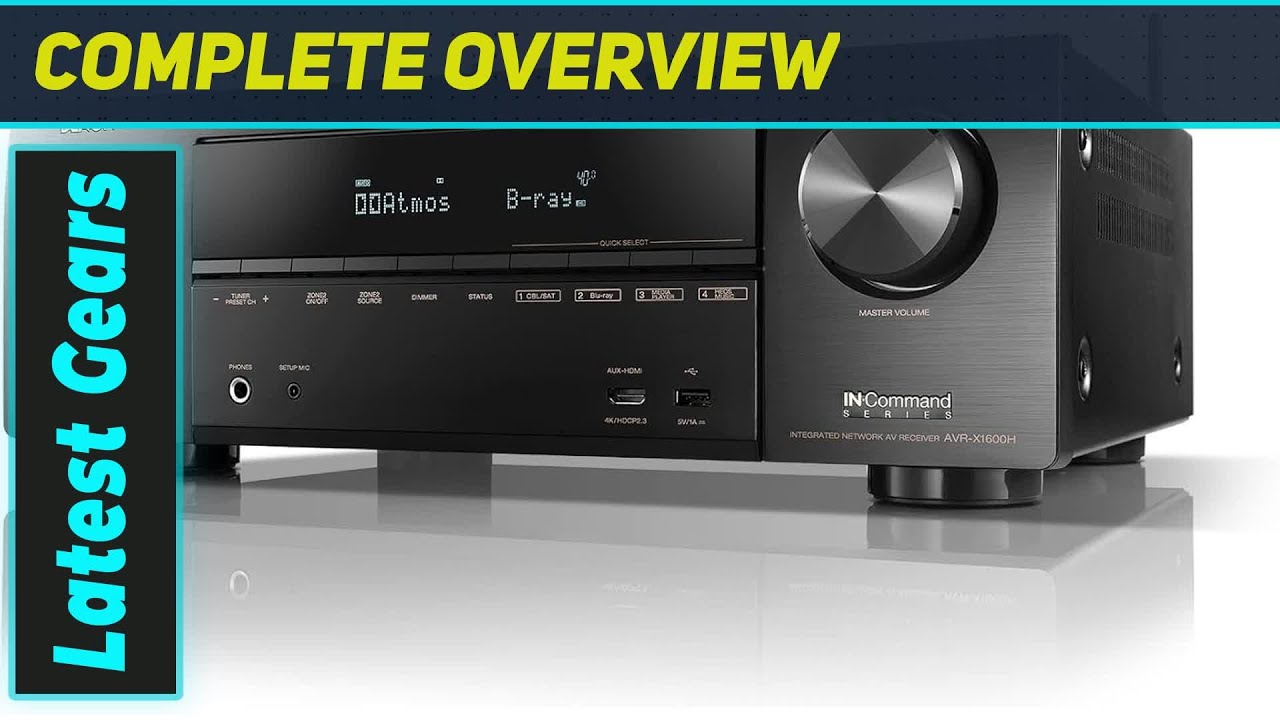 Denon AVR-X1600H: Still the Best Value 4K AV Receiver?