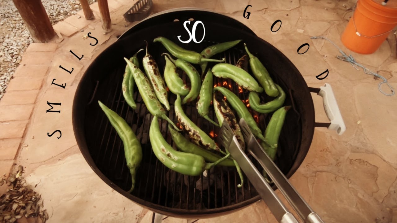 How to Harvest and Roast Green Chile