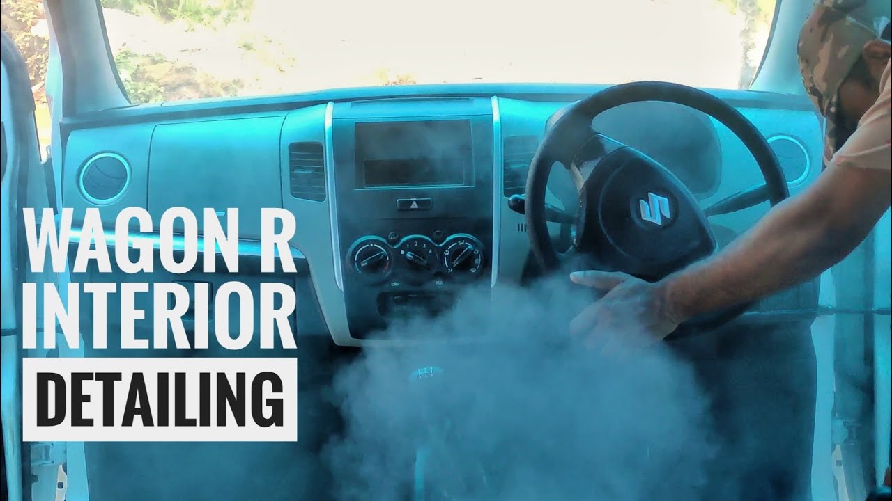 Wagon R interior Detailing by dudes