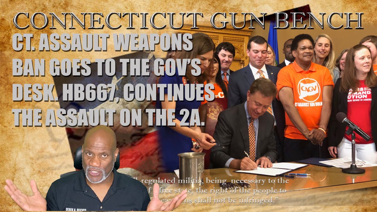 CT Assault Weapons Ban Heading To The Governor, Supreme Court Precedent Be Damned