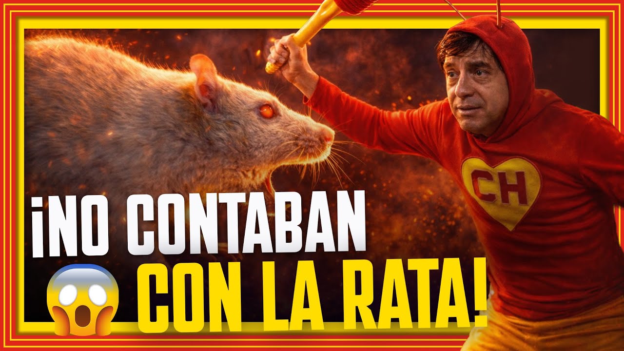 El Chapulín Colorado contra la rata de la coladera