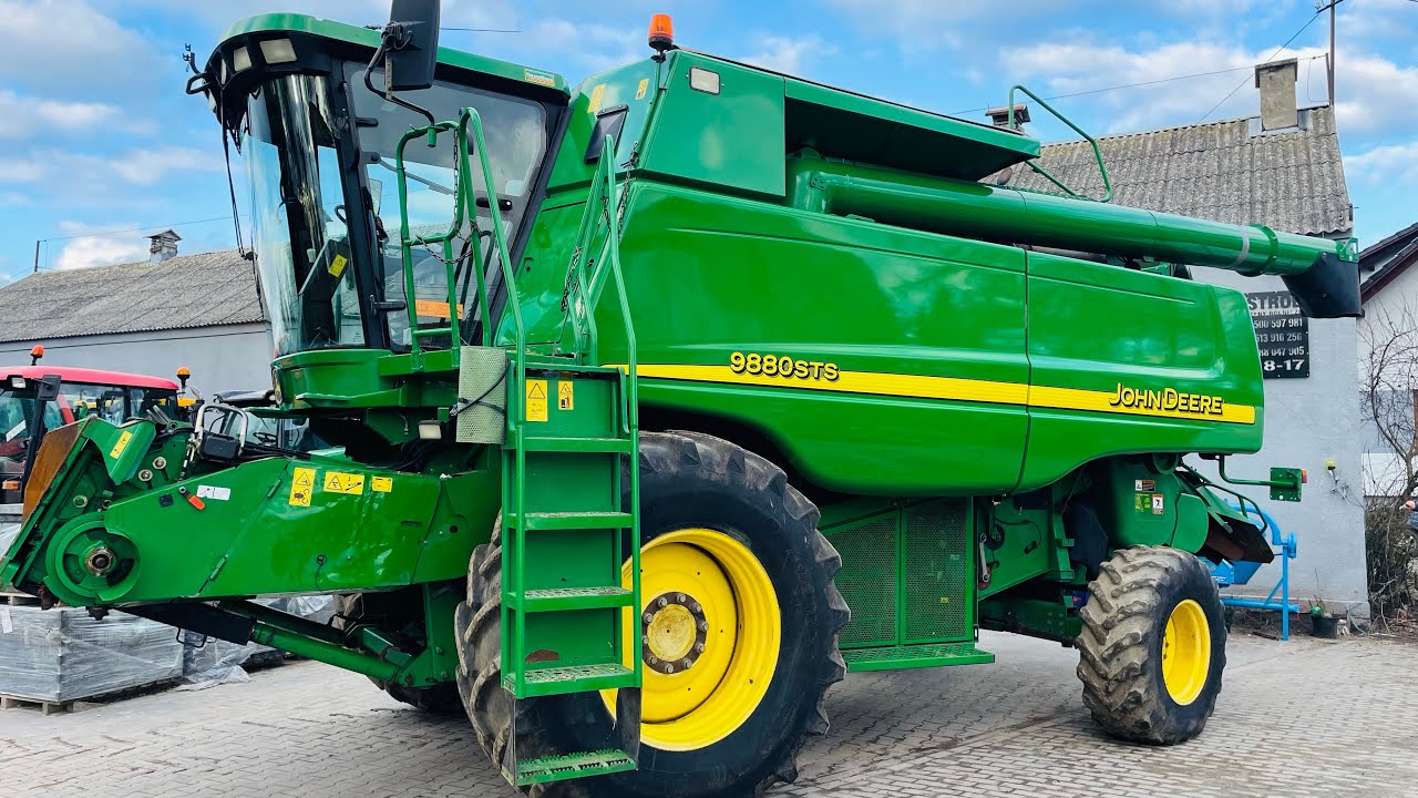 John Deere 9880 STS, 7,6 m heder, 480 KM silnik, na sprzedaż/for sale/prezentacja *PESTROL*