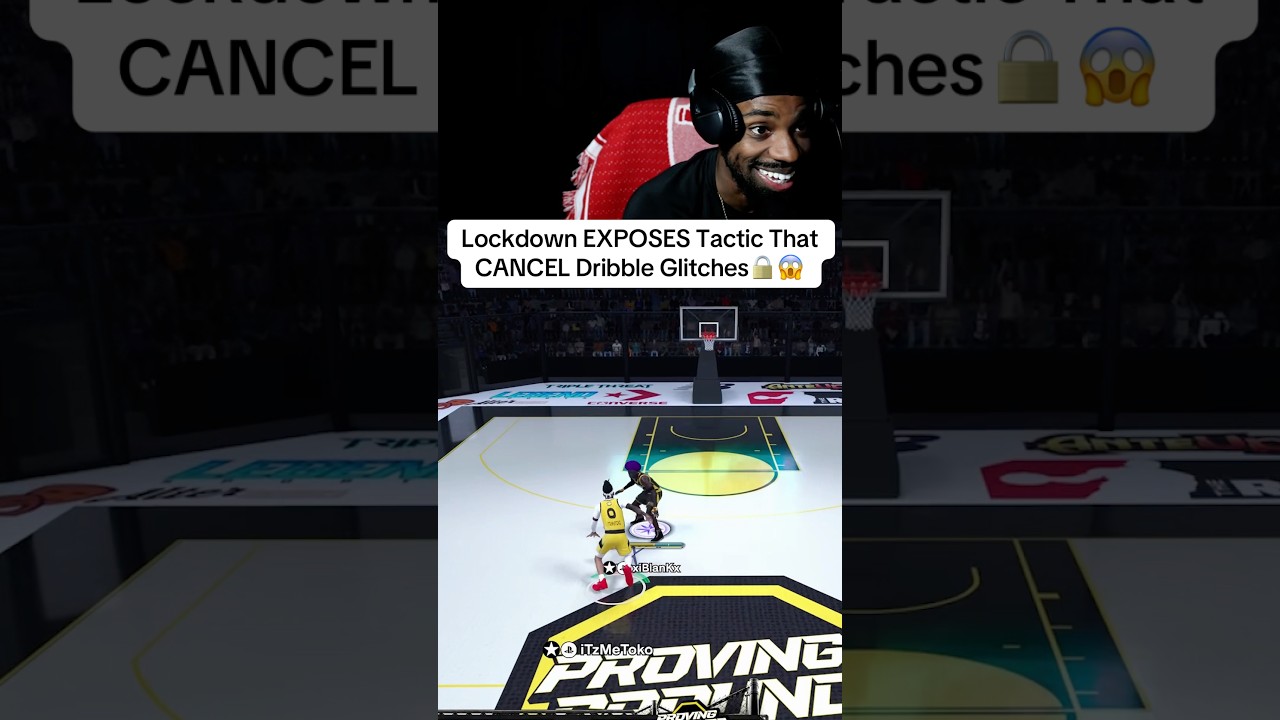 В условиях карантина стало ясно, как остановить баги с дриблингом 🔒🔥😱 #nba2k26 #2k26 #xiblank #ex...