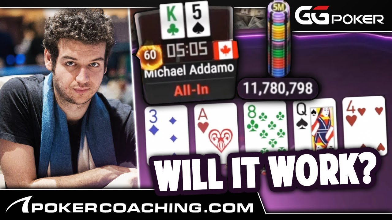 Майкл АДДАМО усиливает давление за $400 000 | Финальный стол GG Poker