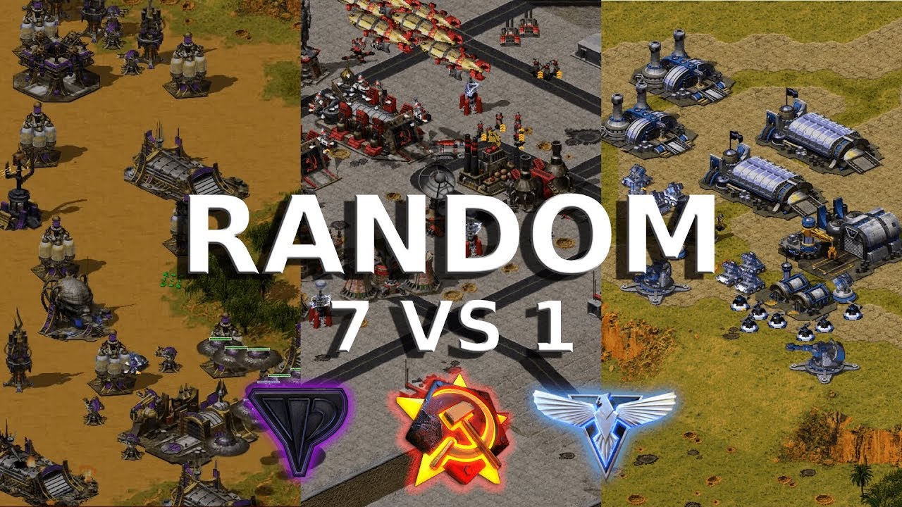Red Alert 2 - Let's Play Random 7 vs 1