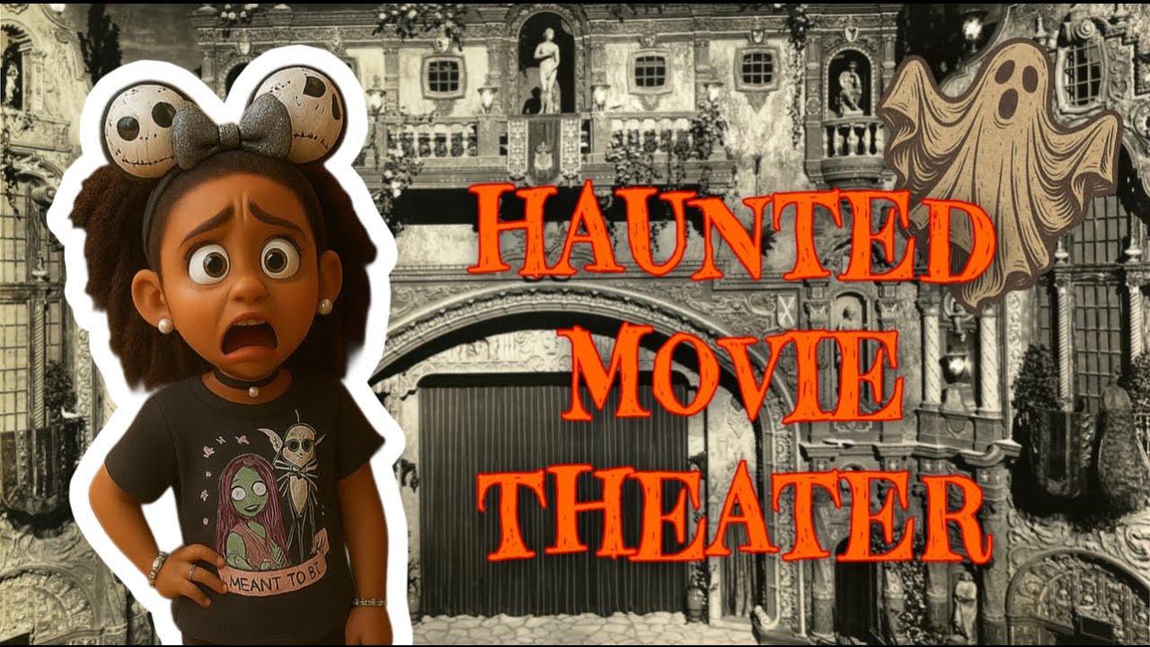 Bebe at the Haunted Tampa Theatre! 😱🎃 HAUNTED MOVIE NIGHT! 👻🍿