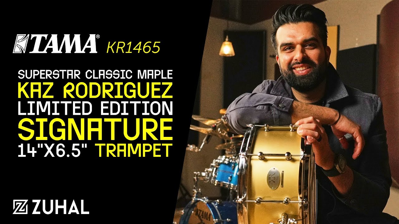 TAMA | Kaz Rodriguez |  KR1465 Superstar Classic Maple Kaz Rodriguez L.E. Signature 14