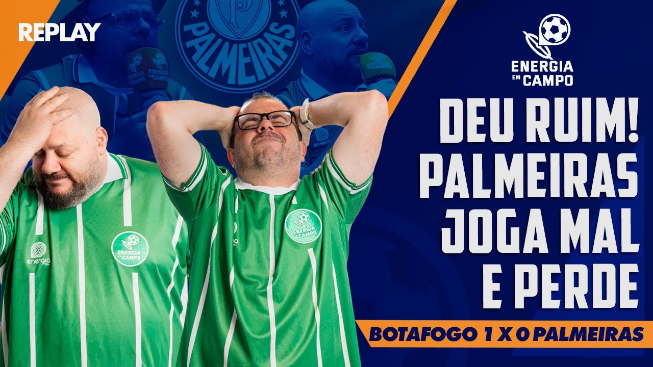 PALMEIRAS PERDE 1X0 PRO BOTAFOGO FORA DE CASA EM JOGO MARCADO POR POLÊMICA DE ARBITRAGEM!
