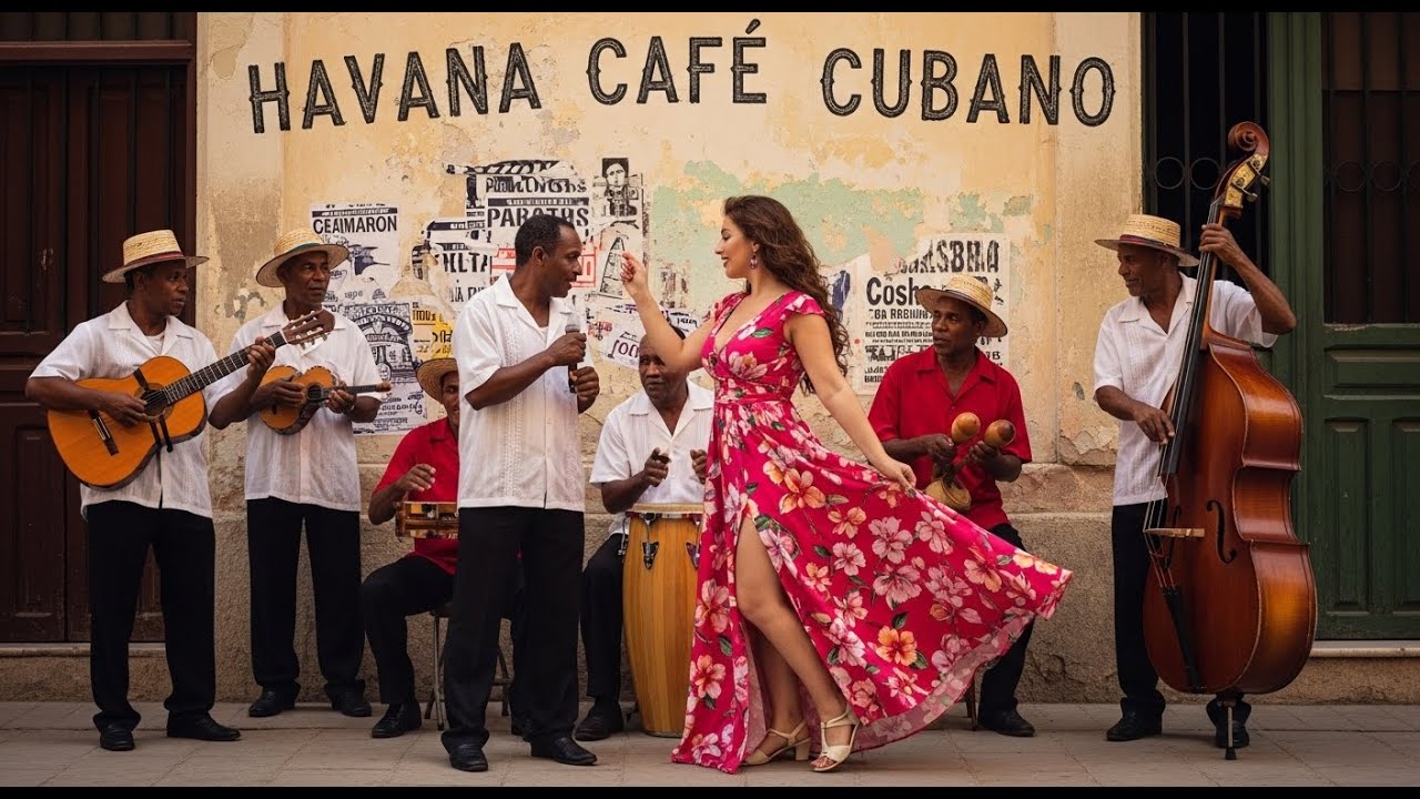 Café Cubano Music ☕: Cuban Café Serenades & Relaxed Jazz Rhythms • mix45