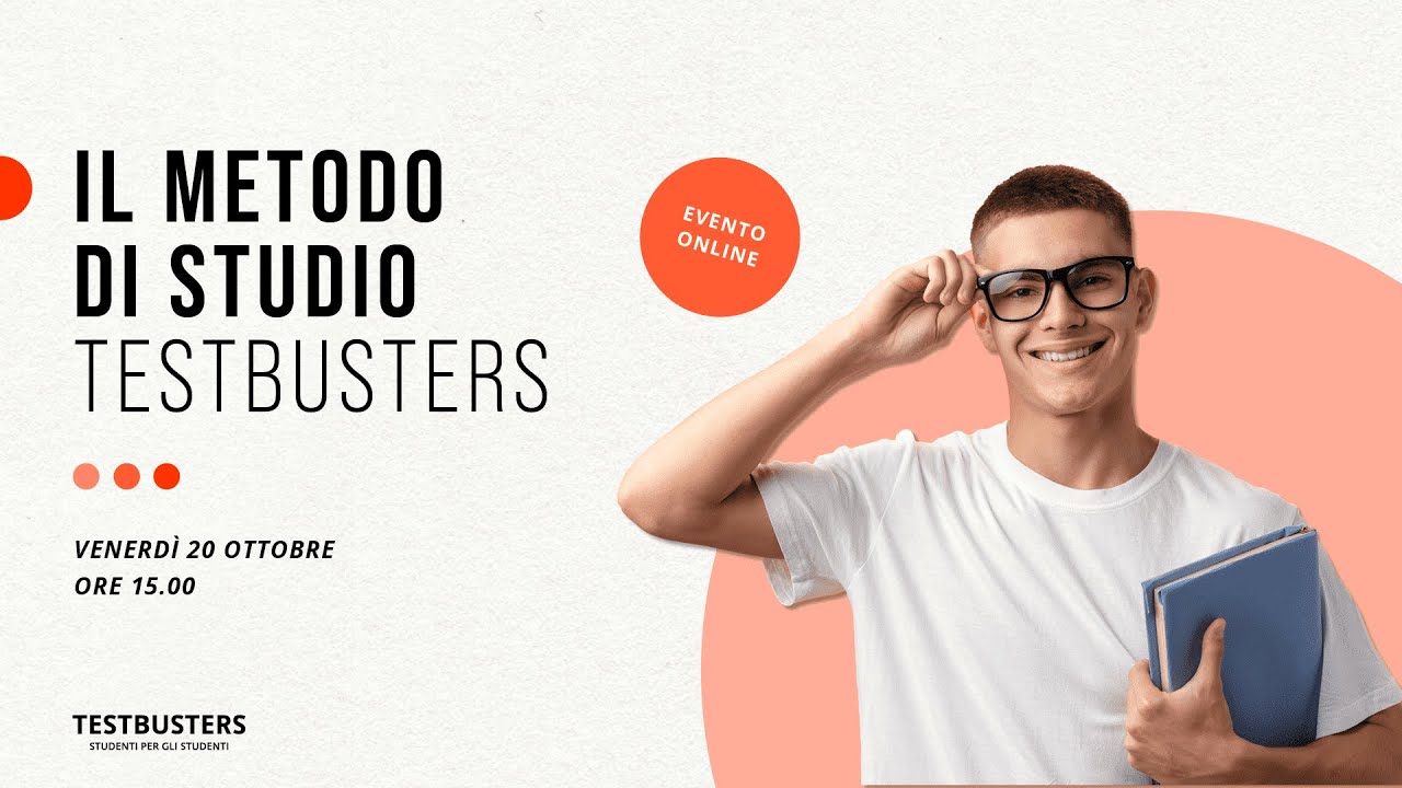 Il metodo di studio Testbusters - Test di medicina 2024
