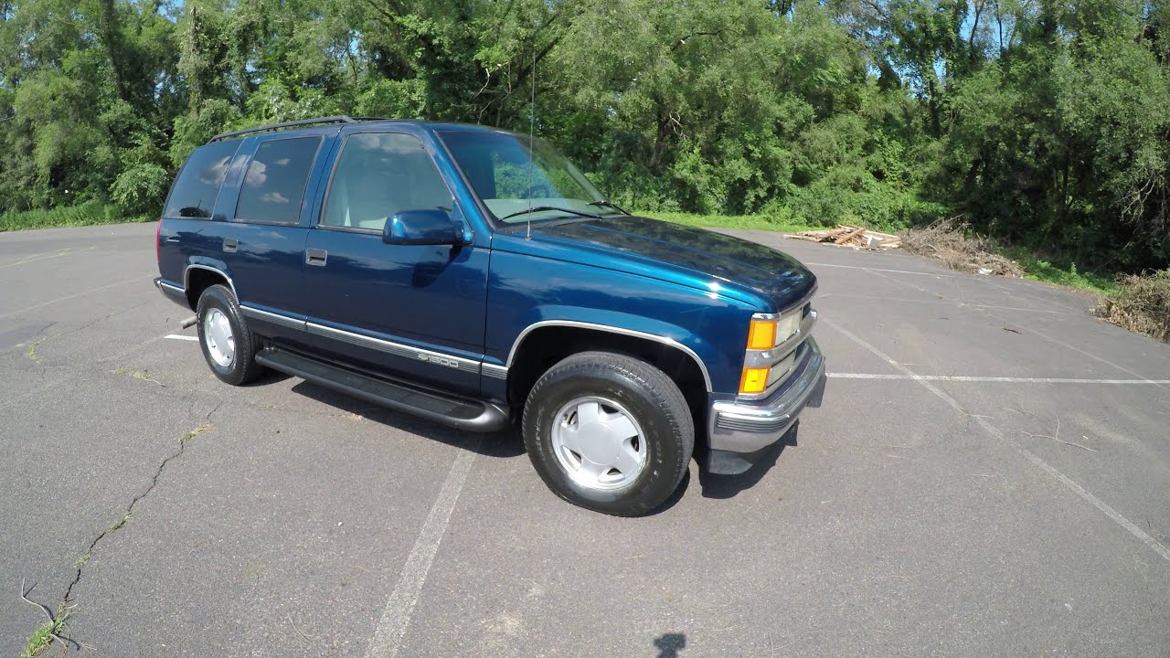Обзор 4K Chevrolet Tahoe 4x4 1997 года. Виртуальный тест-драйв и осмотр