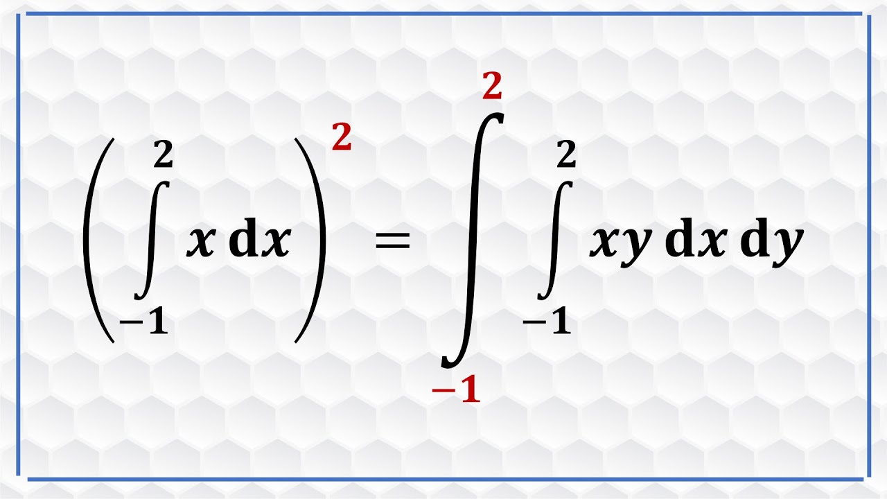 Square of Definite Integral