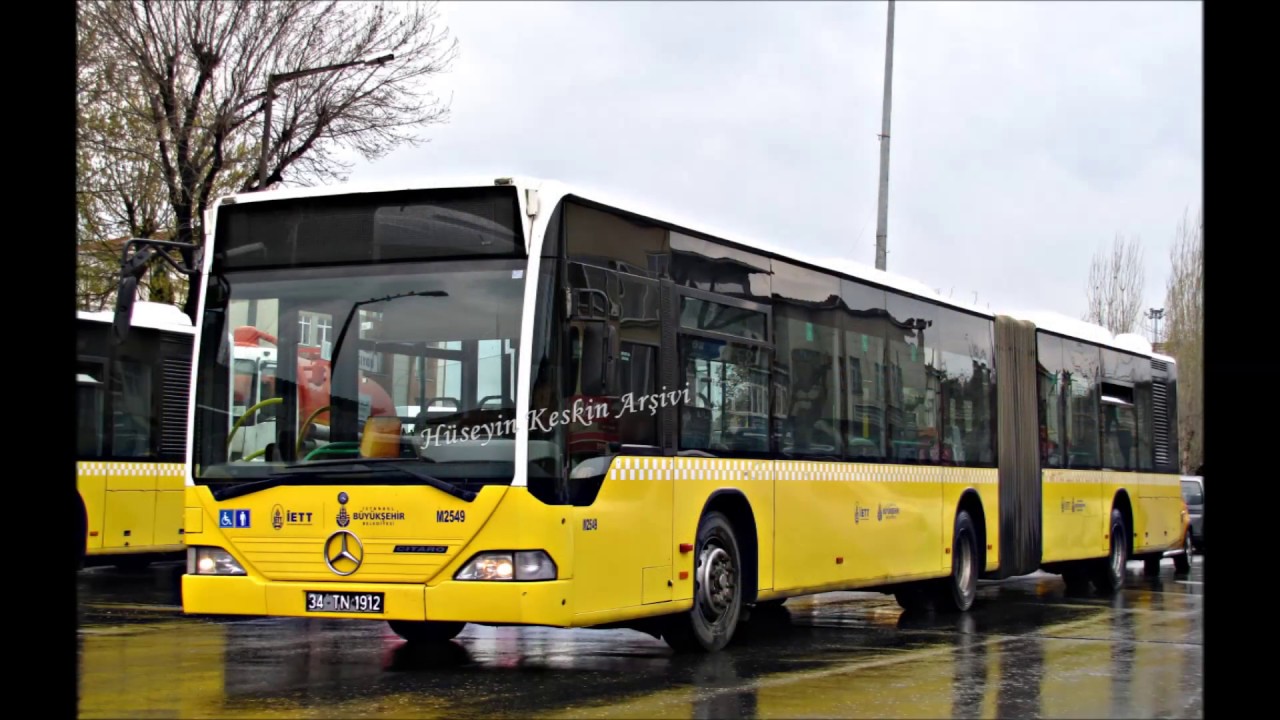 İETT'nin 2006 Model Mercedes-Benz Citaro G Körüklü Otobüsleri