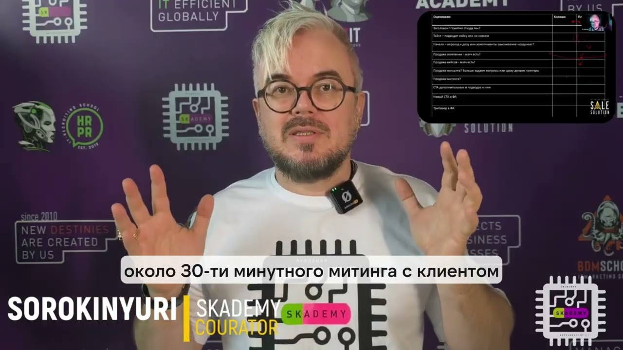 Skademy – Как проходят практические задания с обратной связью: Рассказывает Юрий Сорокин