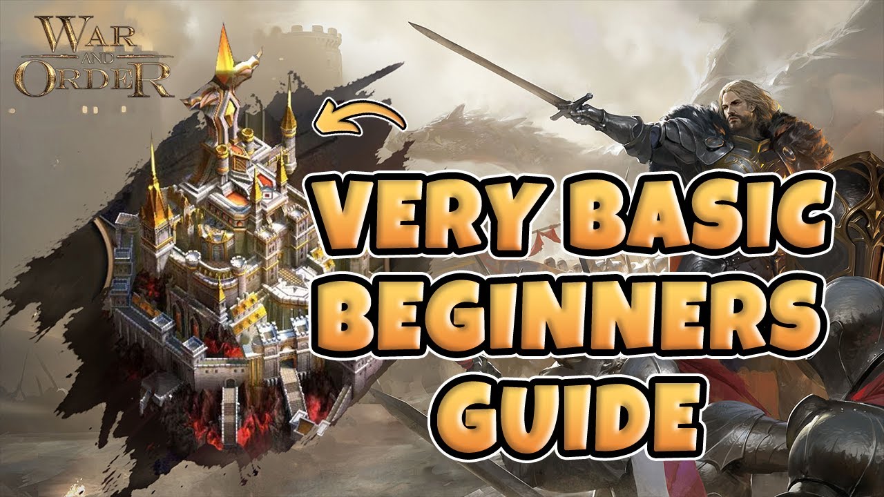 War and Order - Very Basic Beginners Guide, By A Beginner | (the basics of War and Order)