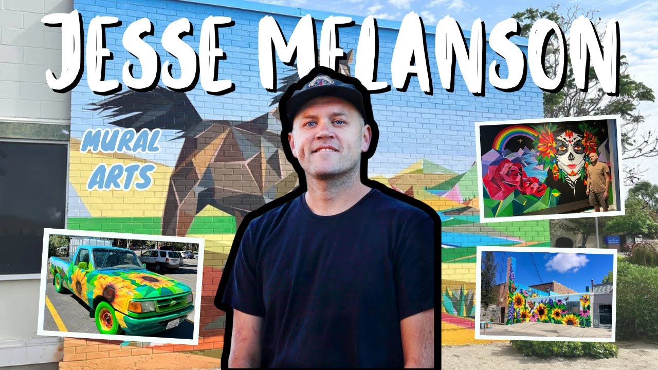 Jesse Melanson - MuralArt in Montrose Colorado.