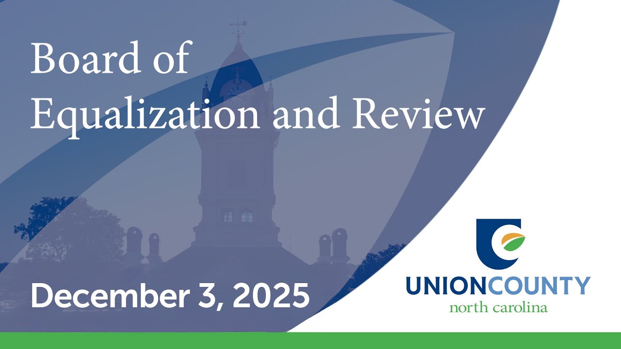 Board of Equalization and Review | December 3, 2025