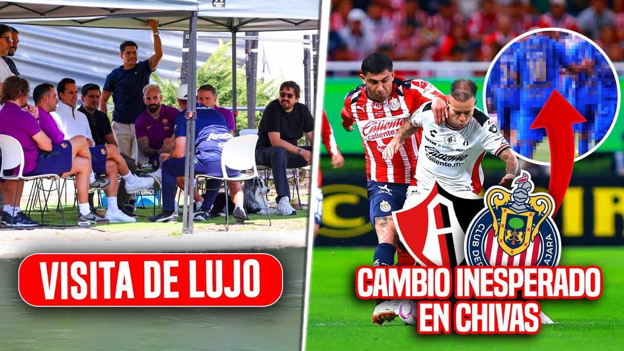 🔴Visita de LUJO en Verde Valle | El CAMBIO INESPERADO de Chivas para el Clásico Tapatio 