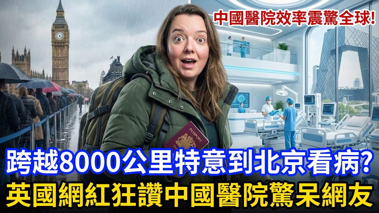 跨越8000公里來北京看病，只花了125英鎊？！英國被中國醫院當場震驚，外國網友紛紛點讚：中國醫院效率太感人
